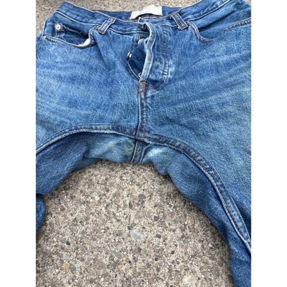 Everlane The 90s Cheeky Jeans Size 27 High Rise Straight Organic Cotton - Picture 9 of 9